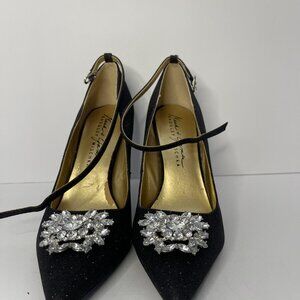 Bagley Mischka Black Jewel Pumps
